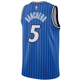 Canotte Uomo Orlando Magic Paolo Banchero Nike 2025-26 Icon Edition Blu Swingman
